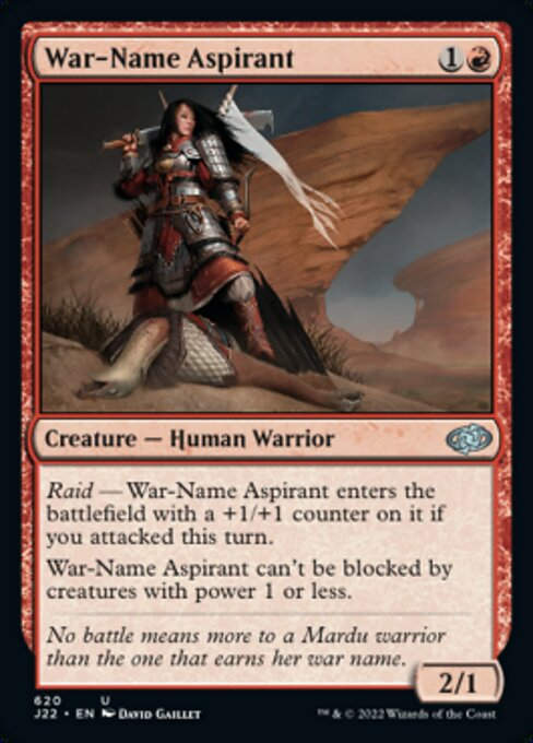 War-Name Aspirant (J22))