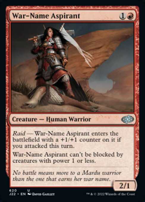 War-Name Aspirant (J22))
