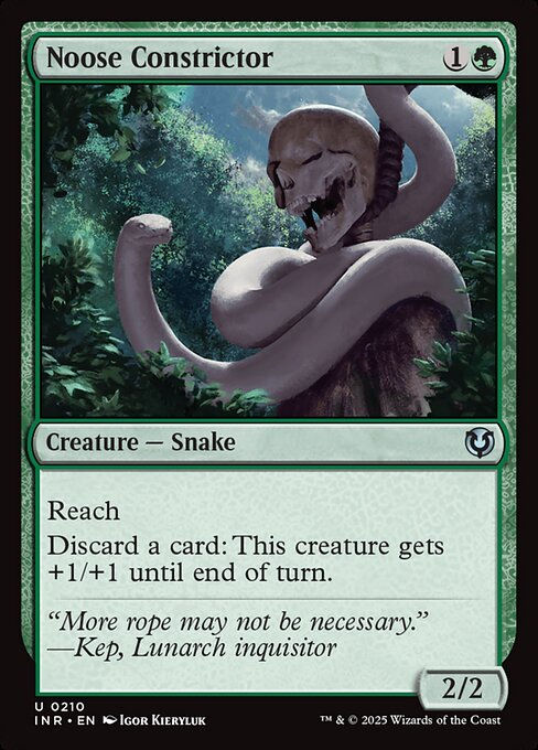 Noose Constrictor (INR) (210)