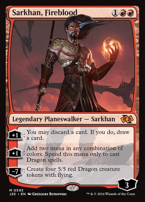 Sarkhan, Fireblood (J25) (593)