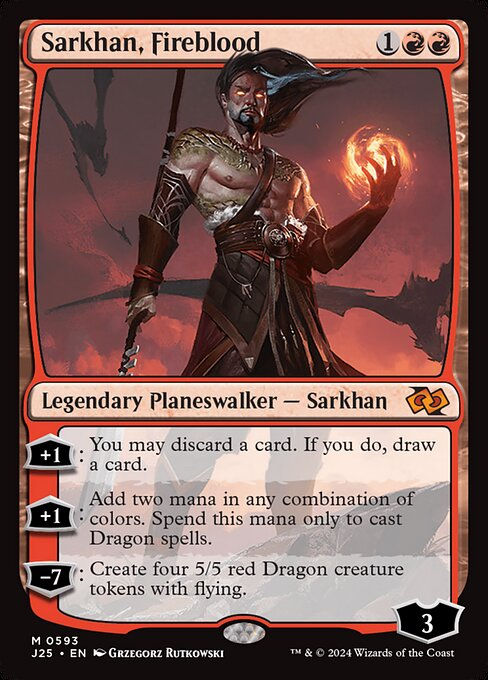 Sarkhan, Fireblood (J25) (593)