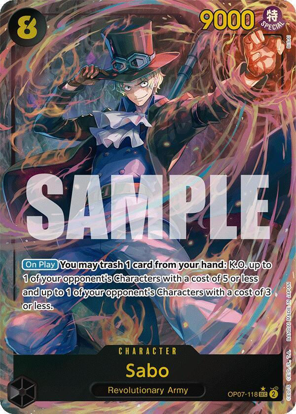 Sabo (Parallel) (OP07-118) / Foil