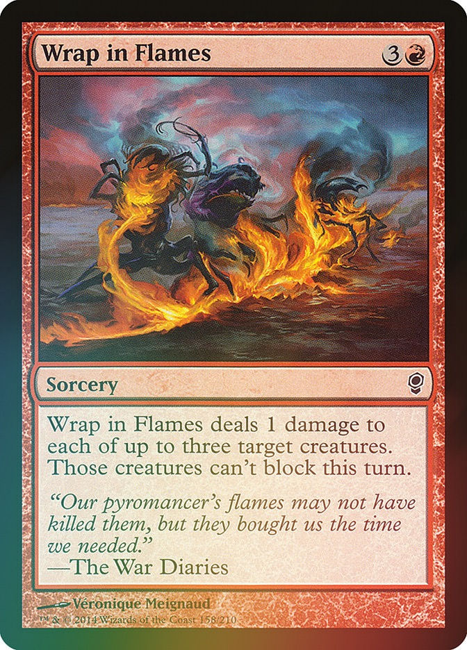 Wrap in Flames (cns) / Foil