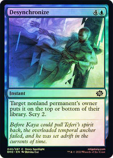 Desynchronize (BRO) / Foil