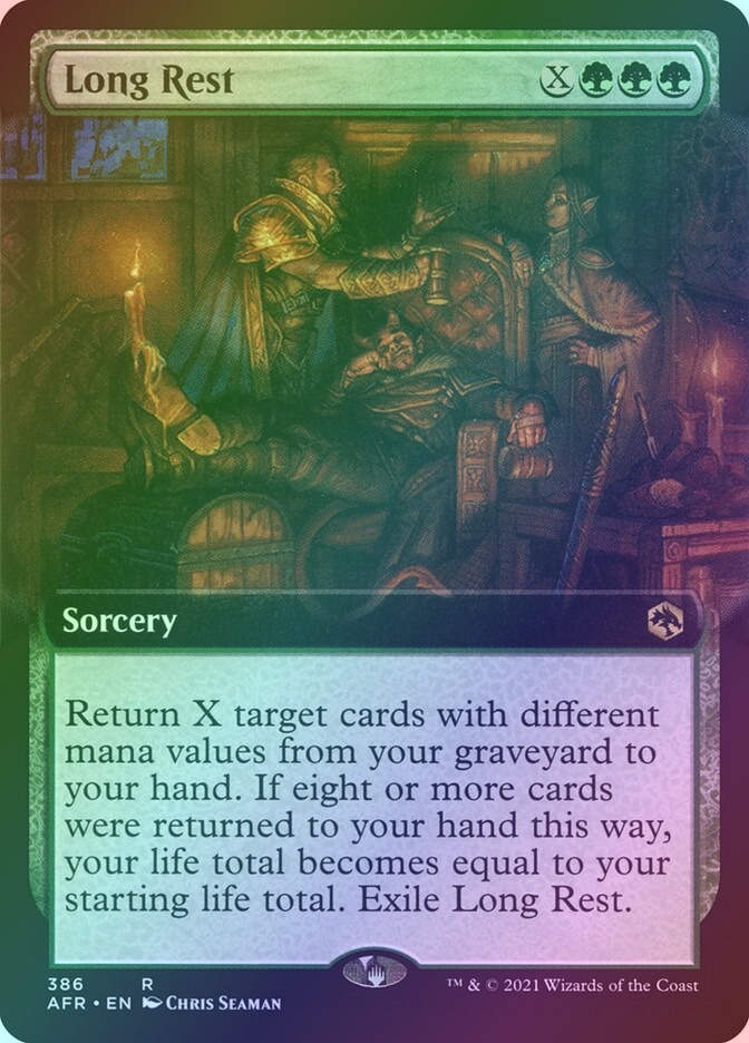 Long Rest (AFR) (386) / Extended Art / Foil