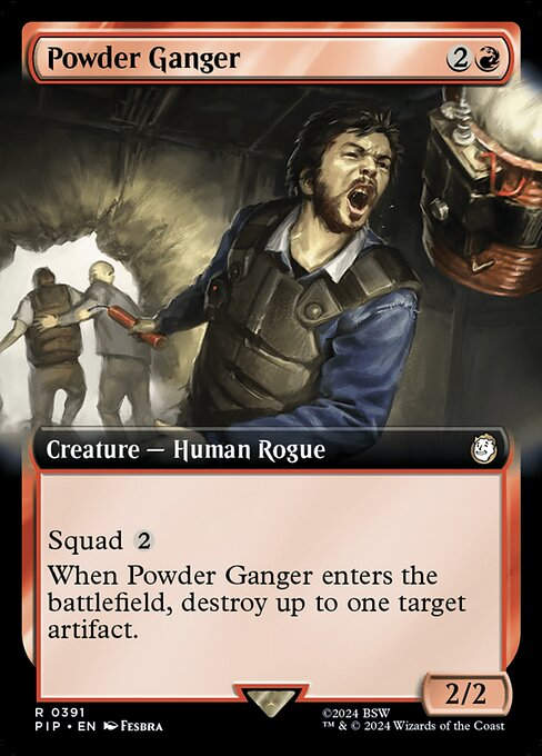 Powder Ganger (pip) (391) / Extended Art