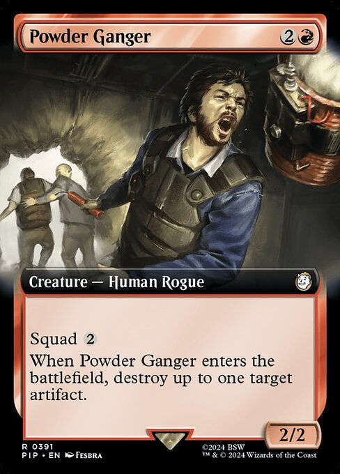 Powder Ganger (pip) (391) / Extended Art