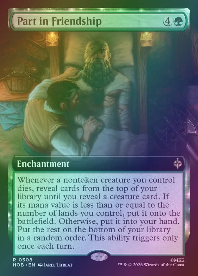 Part in Friendship (HOB) (308) / Extended Art / Foil