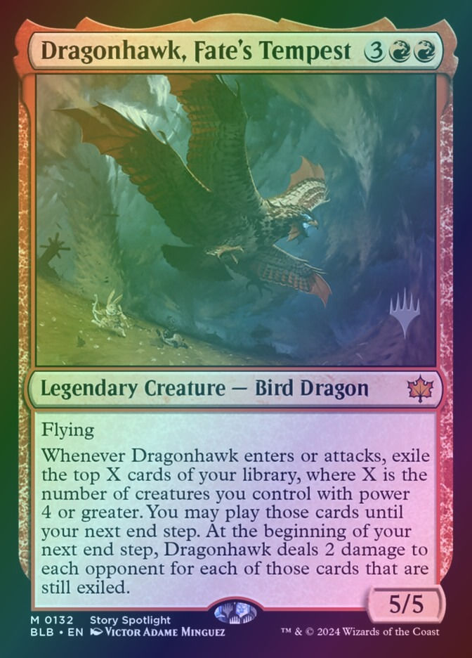 Dragonhawk, Fate's Tempest (PBLB) (132p) / Foil