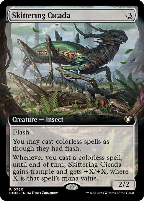 Skittering Cicada (cmm) / Extended Art