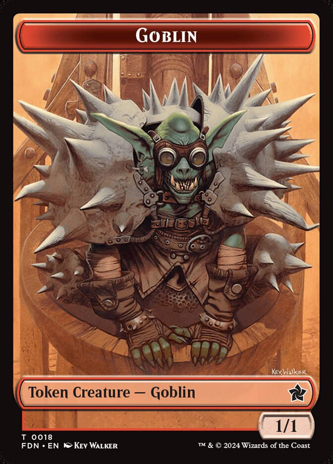 Goblin // Treasure (TFDN) (18 // 23)