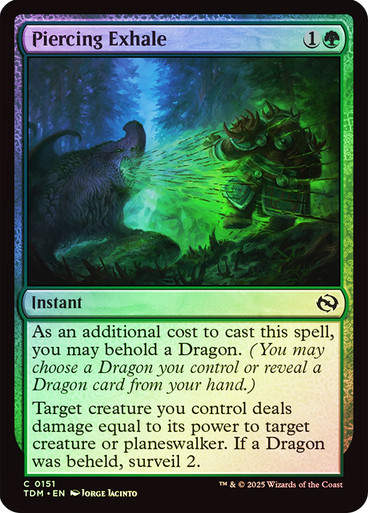 Piercing Exhale (TDM) (151) / Foil