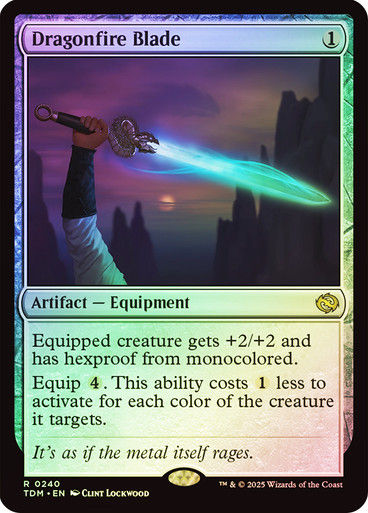 Dragonfire Blade (TDM) (240) / Foil