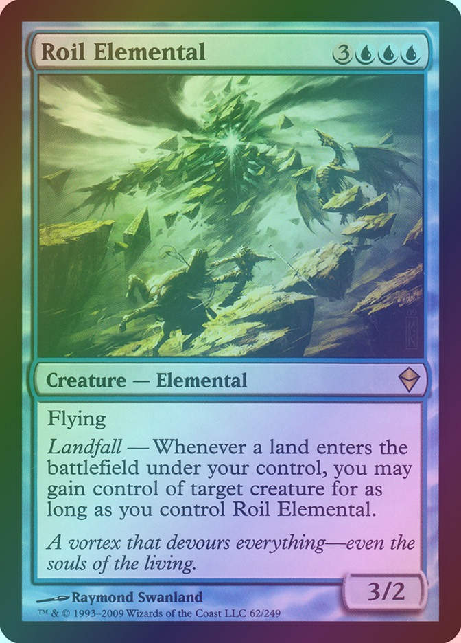 Roil Elemental (ZEN) (62) / Foil