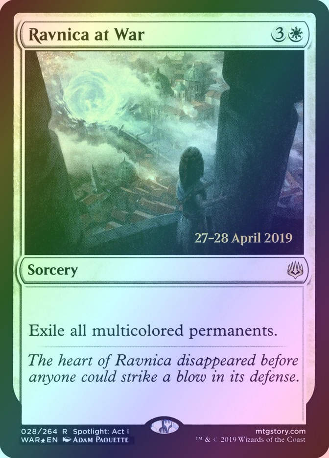 Ravnica at War (PWAR) (28s) / Foil