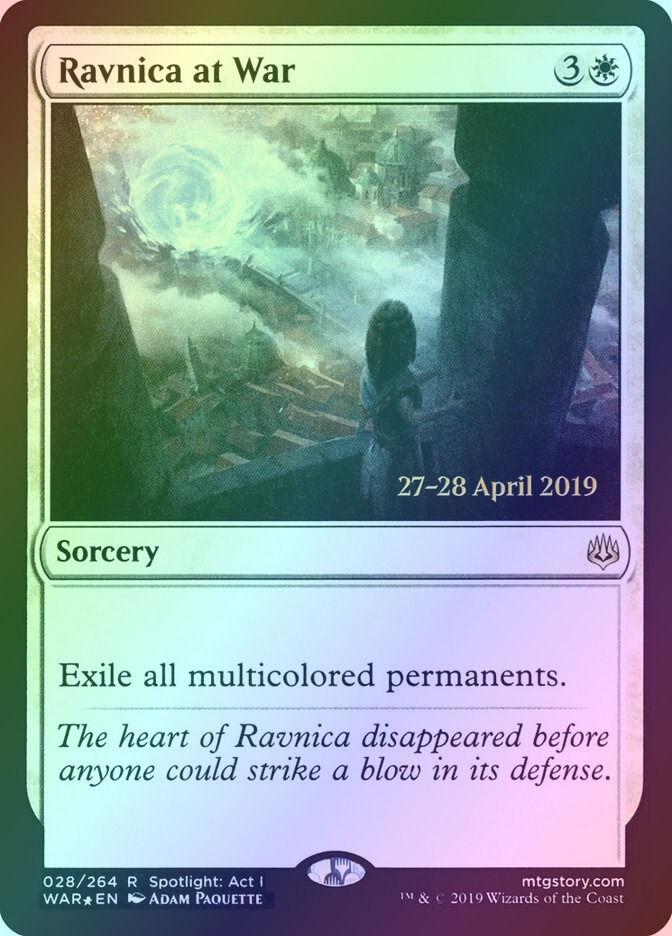 Ravnica at War (PWAR) (28s) / Foil