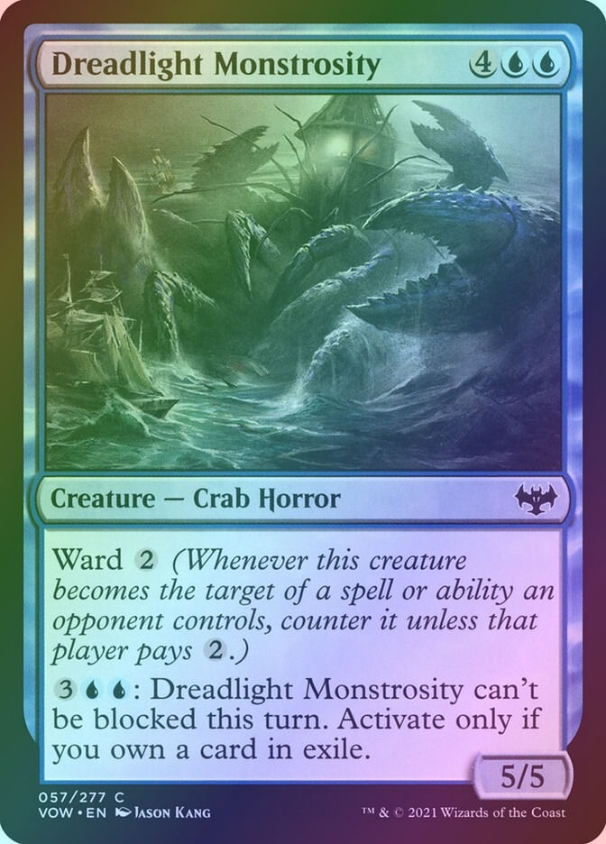 Dreadlight Monstrosity (VOW) (57) / Foil