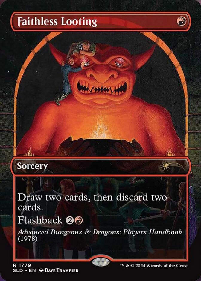 Faithless Looting (SLD) (1779) / Borderless