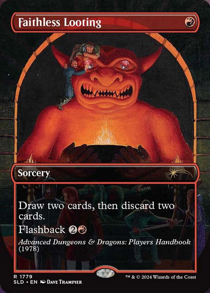 Faithless Looting (SLD) (1779) / Borderless