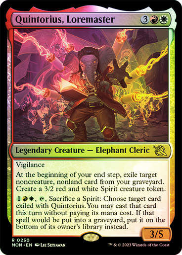 Quintorius, Loremaster (mom) / Foil