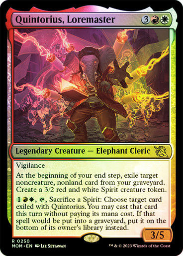 Quintorius, Loremaster (mom) / Foil