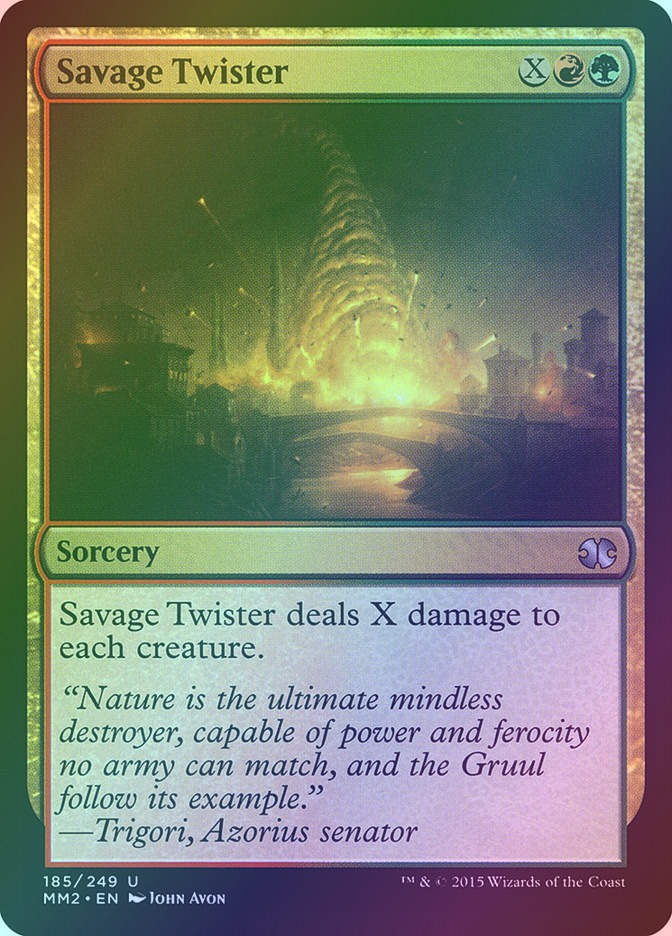 Savage Twister (MM2) (185) / Foil