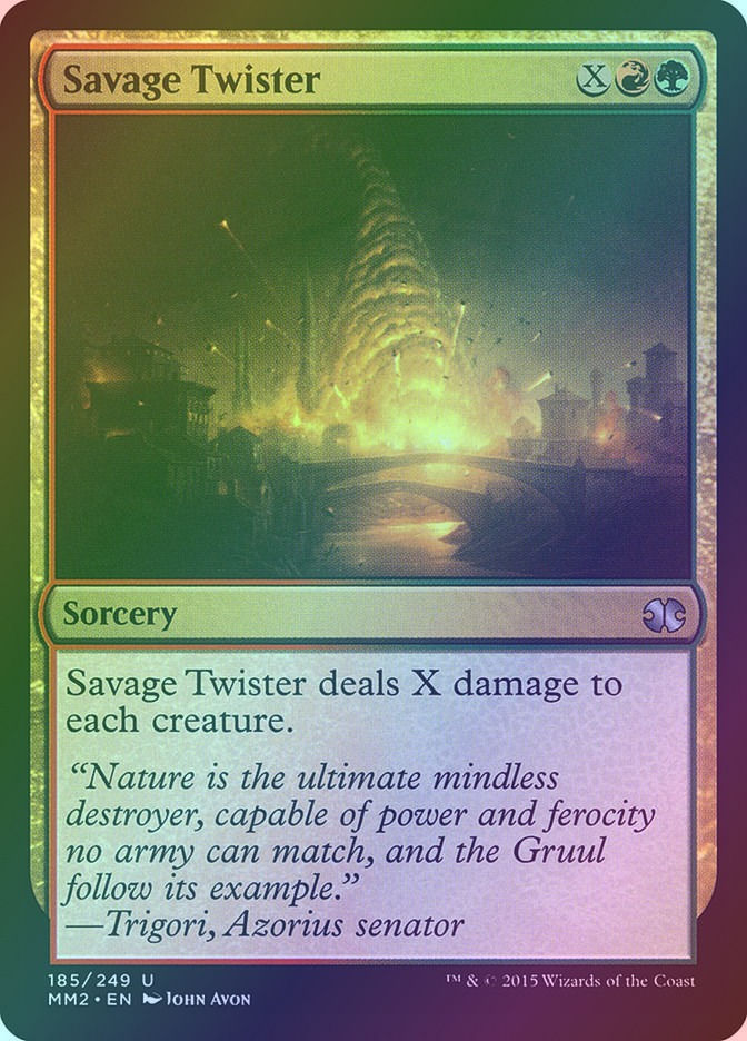 Savage Twister (MM2) (185) / Foil
