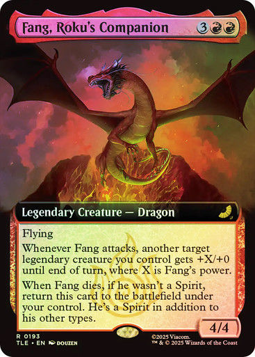 Fang, Roku's Companion (TLE) (193) / Extended Art / Foil
