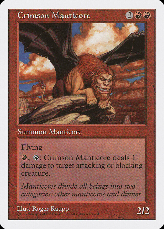 Crimson Manticore (5ED) (217)