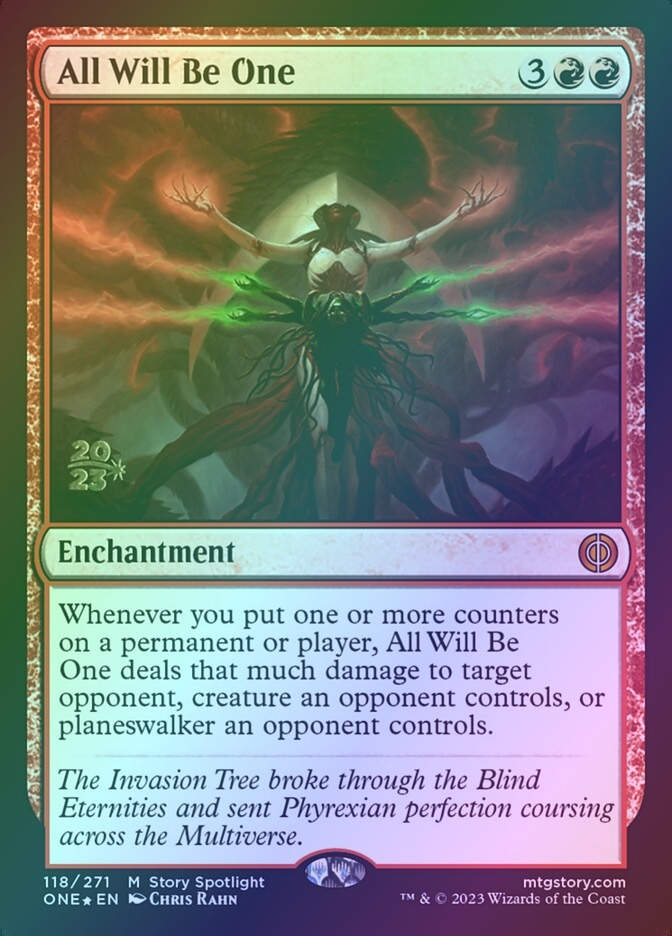All Will Be One (PONE) (118s) / Foil