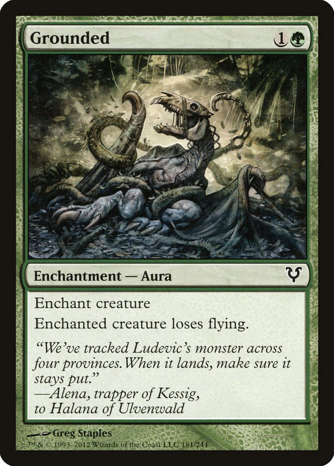 Grounded (AVR) (181) / Foil