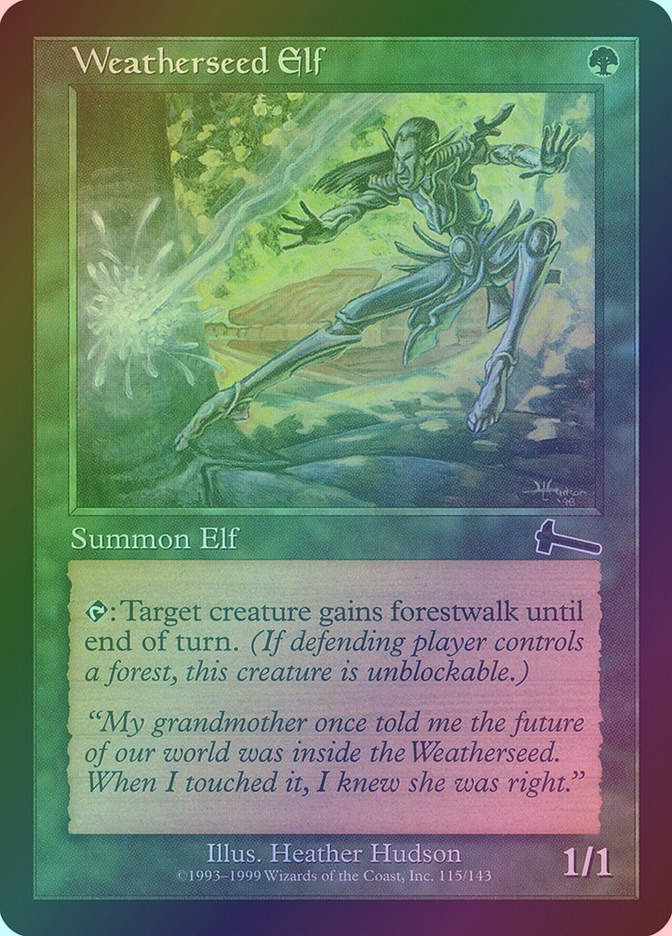 Weatherseed Elf (ULG) (115) / Foil