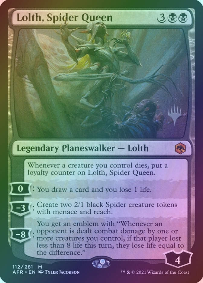 Lolth, Spider Queen (PAFR) (112p) / Foil