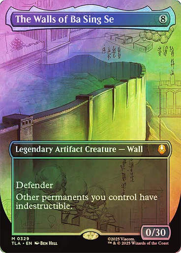 The Walls of Ba Sing Se (TLA) (329) / Borderless / Foil