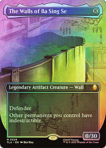 The Walls of Ba Sing Se (TLA) (329) / Borderless / Foil