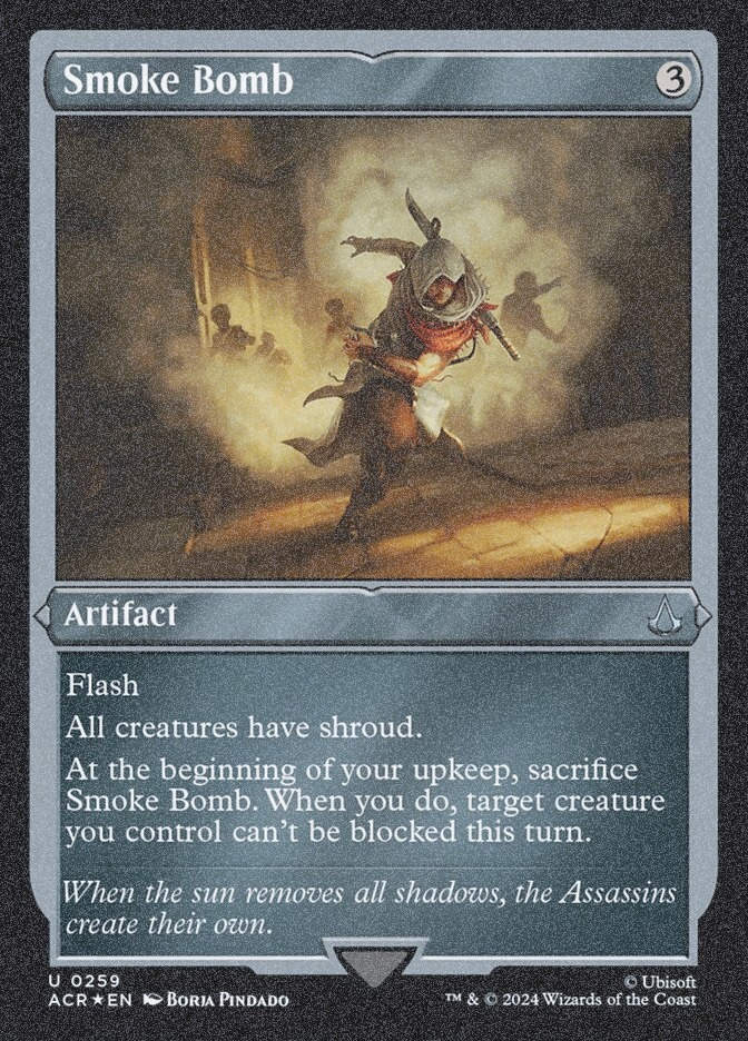 Smoke Bomb (ACR) (259) / Foil Etched