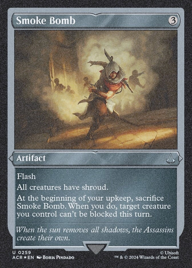 Smoke Bomb (ACR) (259) / Foil Etched