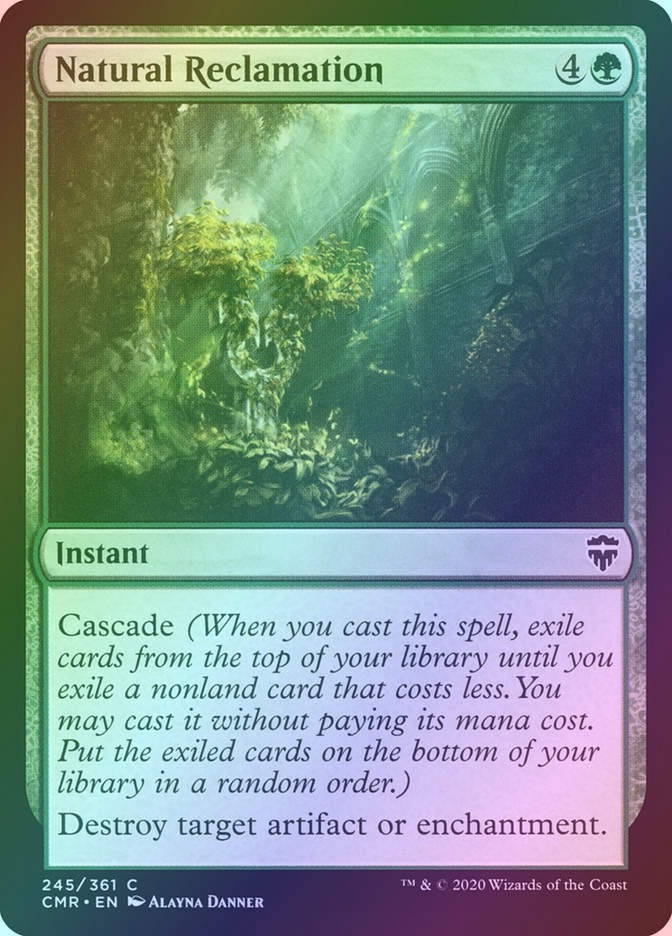Natural Reclamation (CMR) (245) / Foil