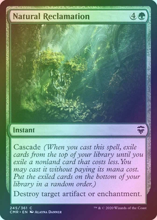 Natural Reclamation (CMR) (245) / Foil