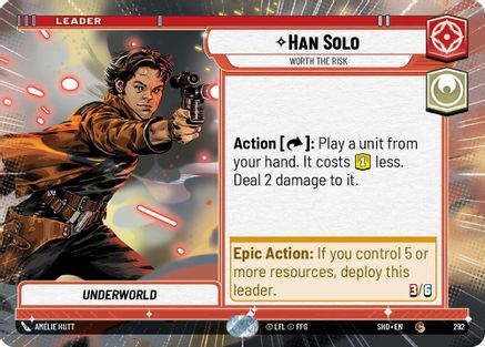 Han Solo - Worth the Risk (Hyperspace) (SHD_#292)