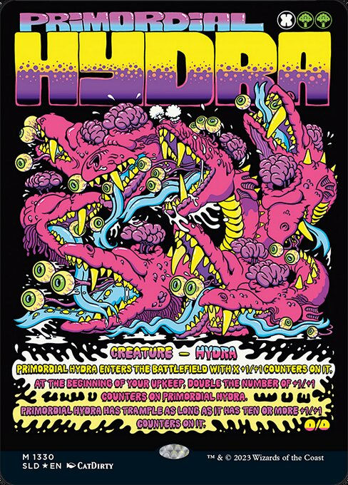 Primordial Hydra (SLD) (1330) / Foil / Borderless