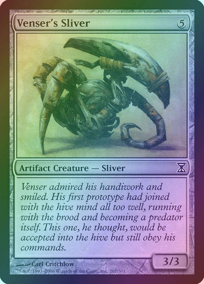Venser's Sliver (TSP) (267) / Foil