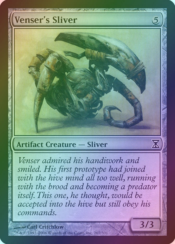 Venser's Sliver (TSP) (267) / Foil