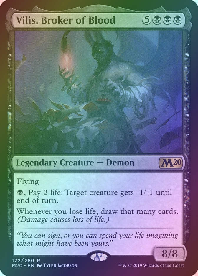 Vilis, Broker of Blood (M20) (122) / Foil
