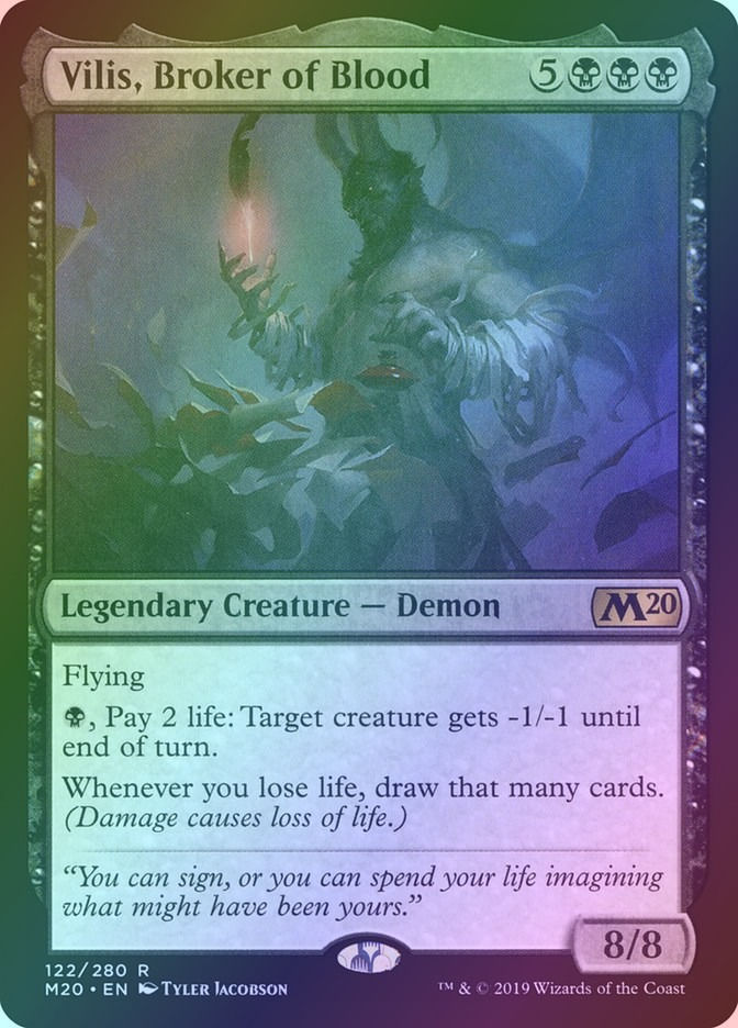 Vilis, Broker of Blood (M20) (122) / Foil