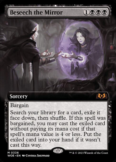 Beseech the Mirror (woe) / Extended Art