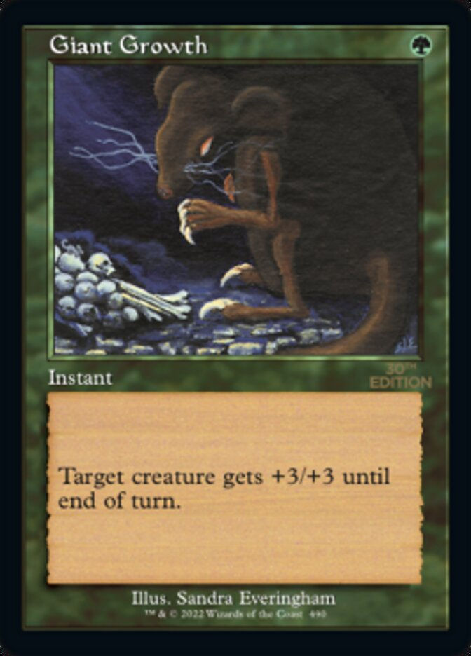 Giant Growth (30a) / Retro Frame