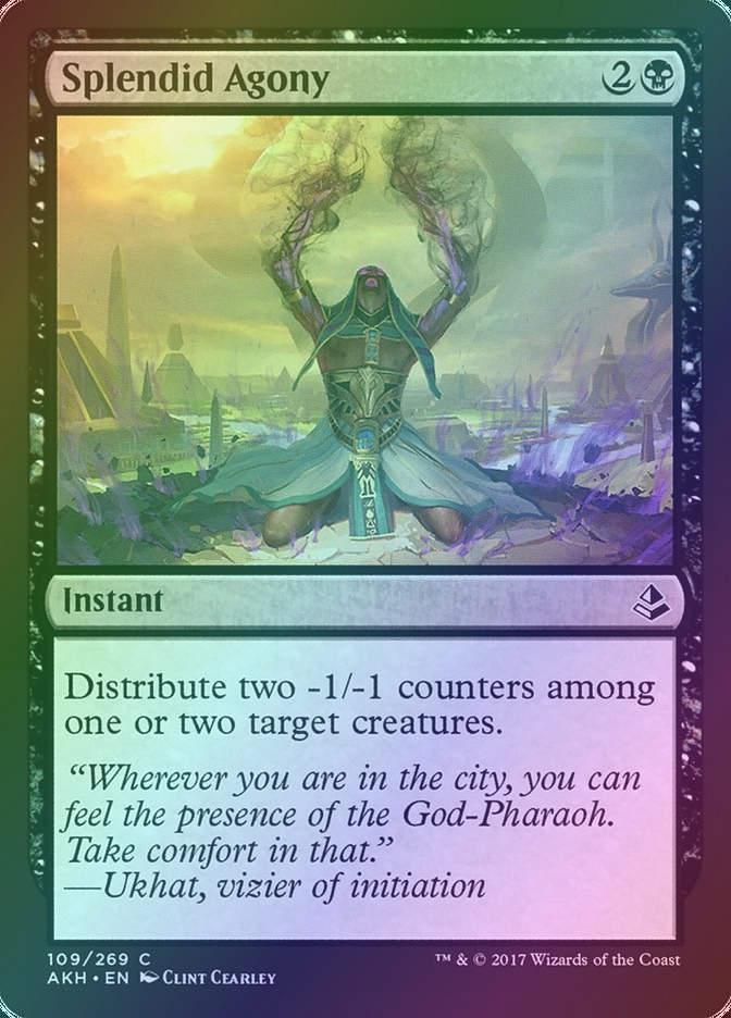 Splendid Agony (AKH) (109) / Foil