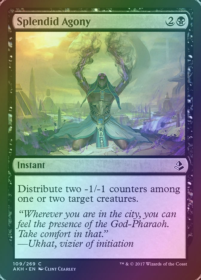 Splendid Agony (AKH) (109) / Foil