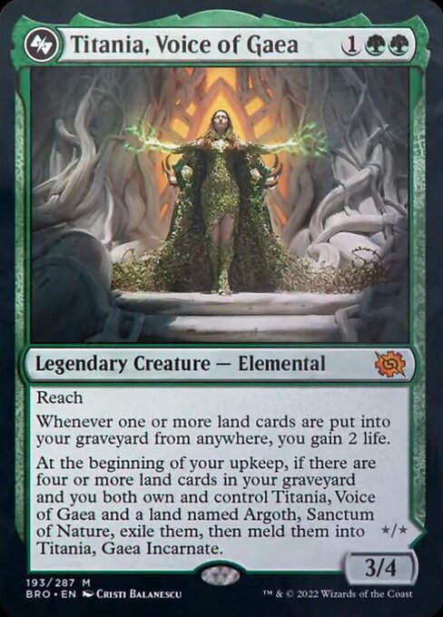 Titania, Voice of Gaea (BRO)